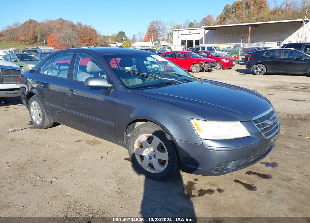 2009 HYUNDAI SONATA GLS VIN: 5NPET46C79H441310