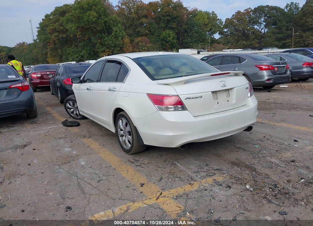 2008 HONDA ACCORD 3.5 EX-L VIN: 1HGCP36878A065541