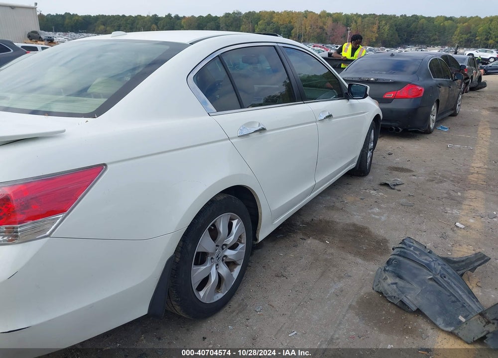 2008 HONDA ACCORD 3.5 EX-L VIN: 1HGCP36878A065541