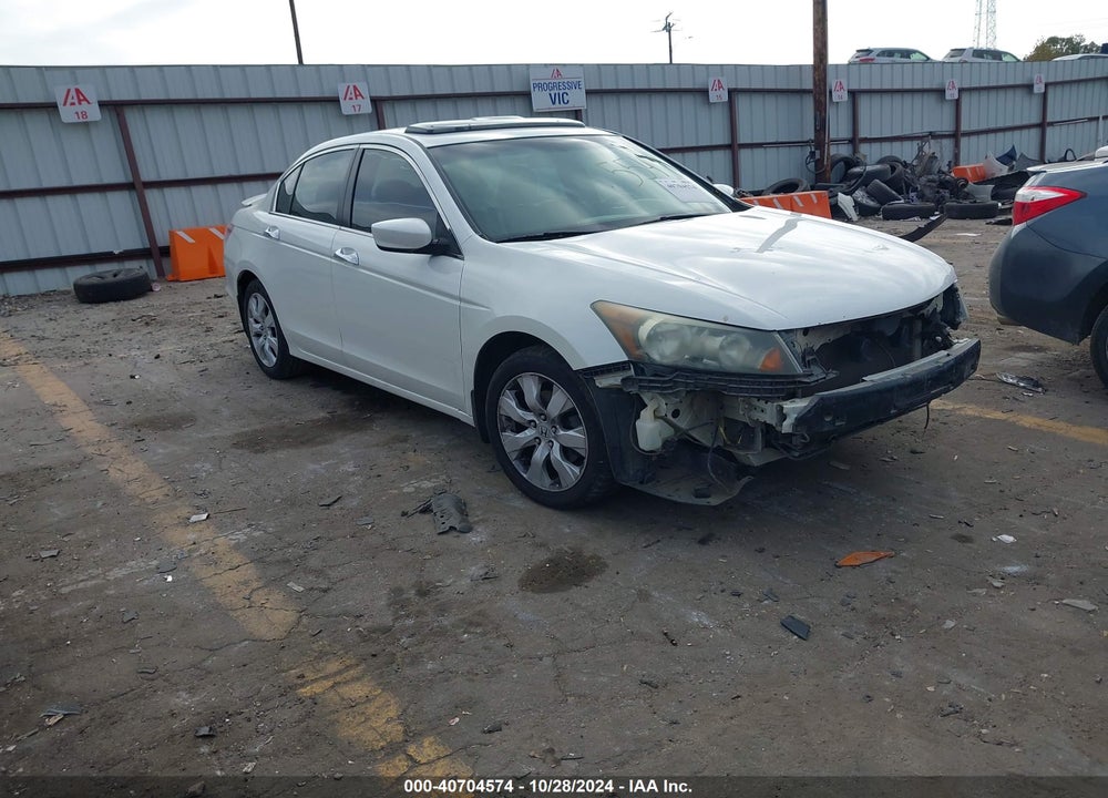 2008 HONDA ACCORD 3.5 EX-L VIN: 1HGCP36878A065541