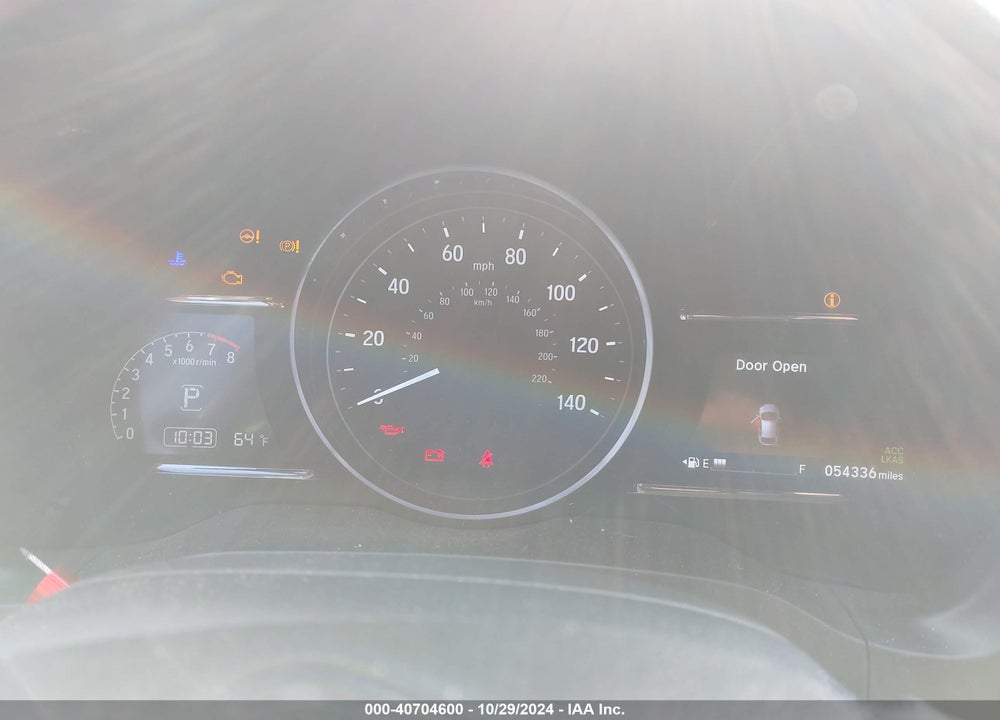 2020 HONDA HR-V AWD EX-L VIN: 3CZRU6H72LM738927