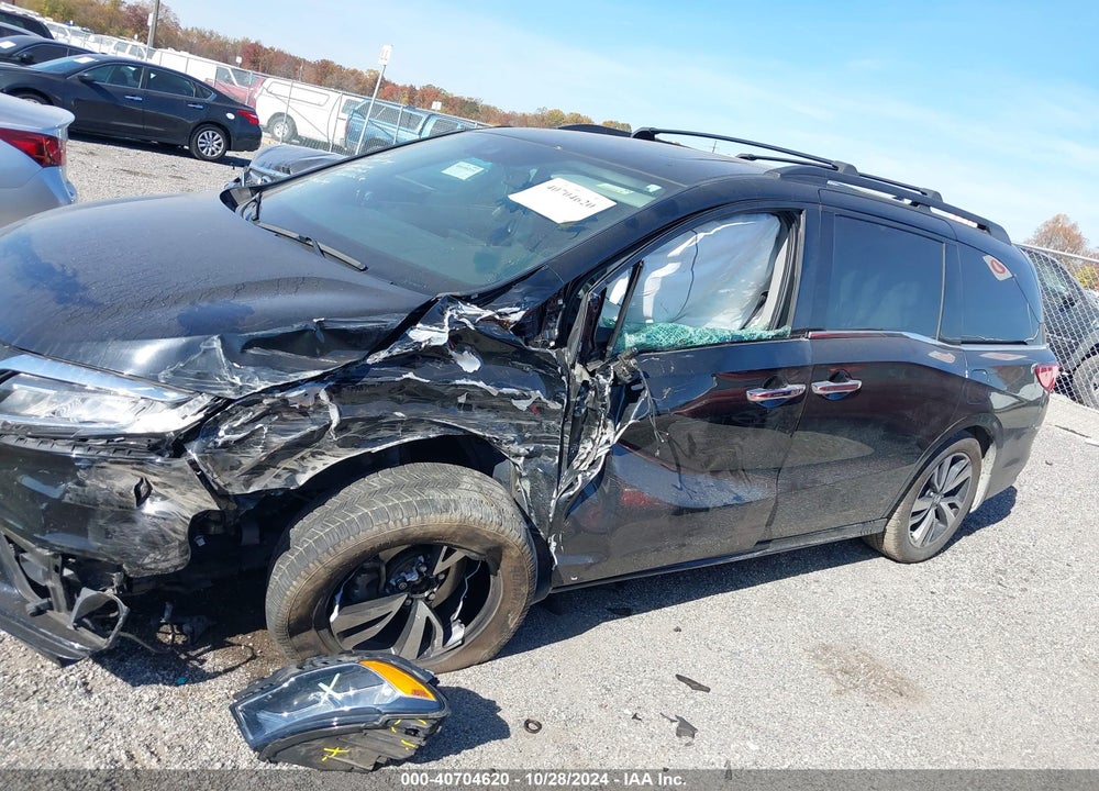 2019 HONDA ODYSSEY ELITE VIN: 5FNRL6H91KB057509