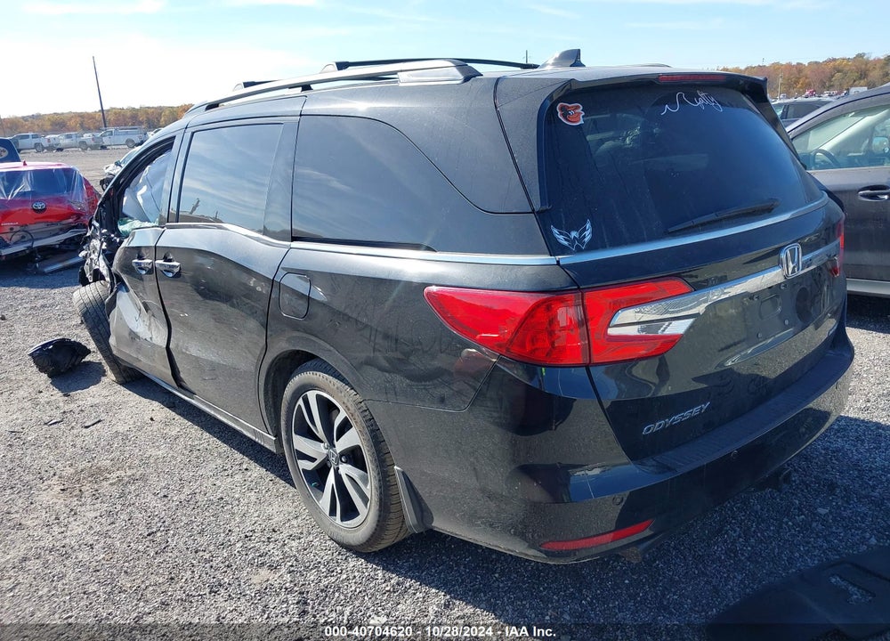 2019 HONDA ODYSSEY ELITE VIN: 5FNRL6H91KB057509