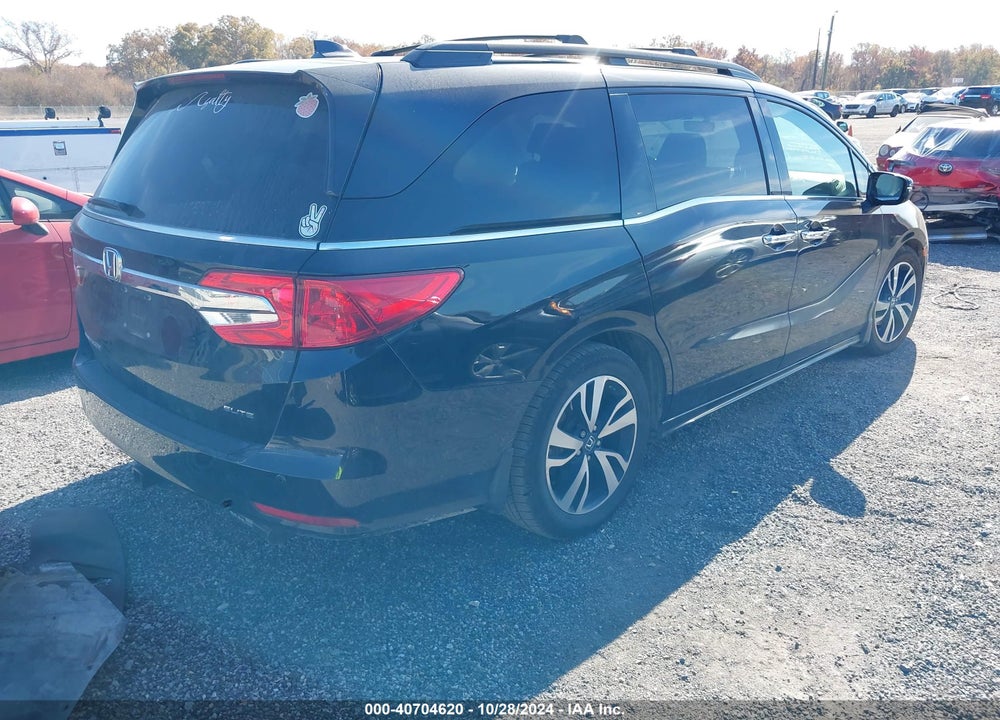 2019 HONDA ODYSSEY ELITE VIN: 5FNRL6H91KB057509