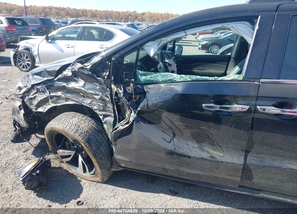 2019 HONDA ODYSSEY ELITE VIN: 5FNRL6H91KB057509