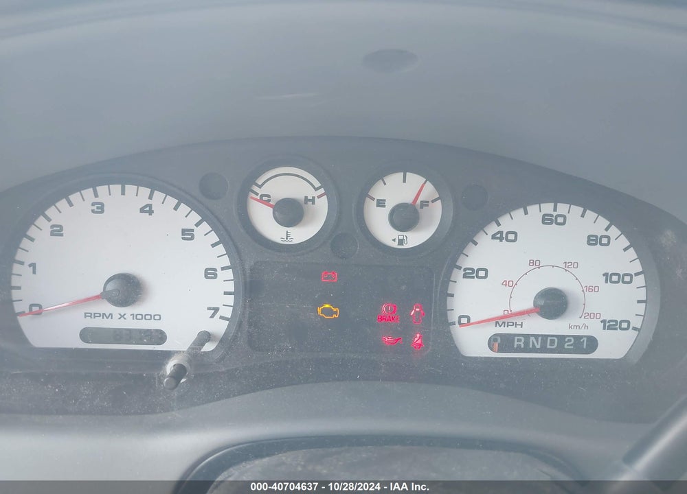 2004 FORD RANGER EDGE/TREMOR/XL/XLT VIN: 1FTYR14U74PA30525