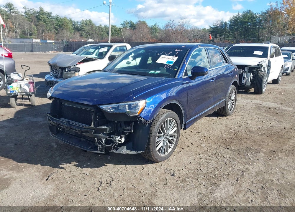 2022 AUDI Q3 PREMIUM 40 TFSI QUATTRO TIPTRONIC VIN: WA1AUCF34N1018525