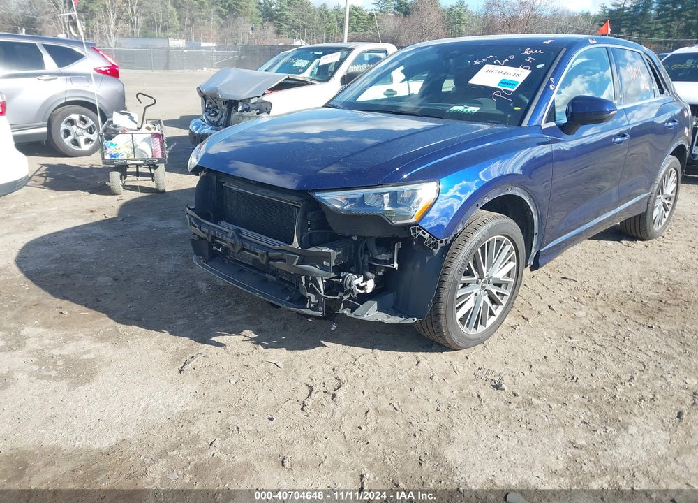 2022 AUDI Q3 PREMIUM 40 TFSI QUATTRO TIPTRONIC VIN: WA1AUCF34N1018525
