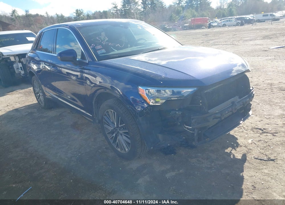 2022 AUDI Q3 PREMIUM 40 TFSI QUATTRO TIPTRONIC VIN: WA1AUCF34N1018525