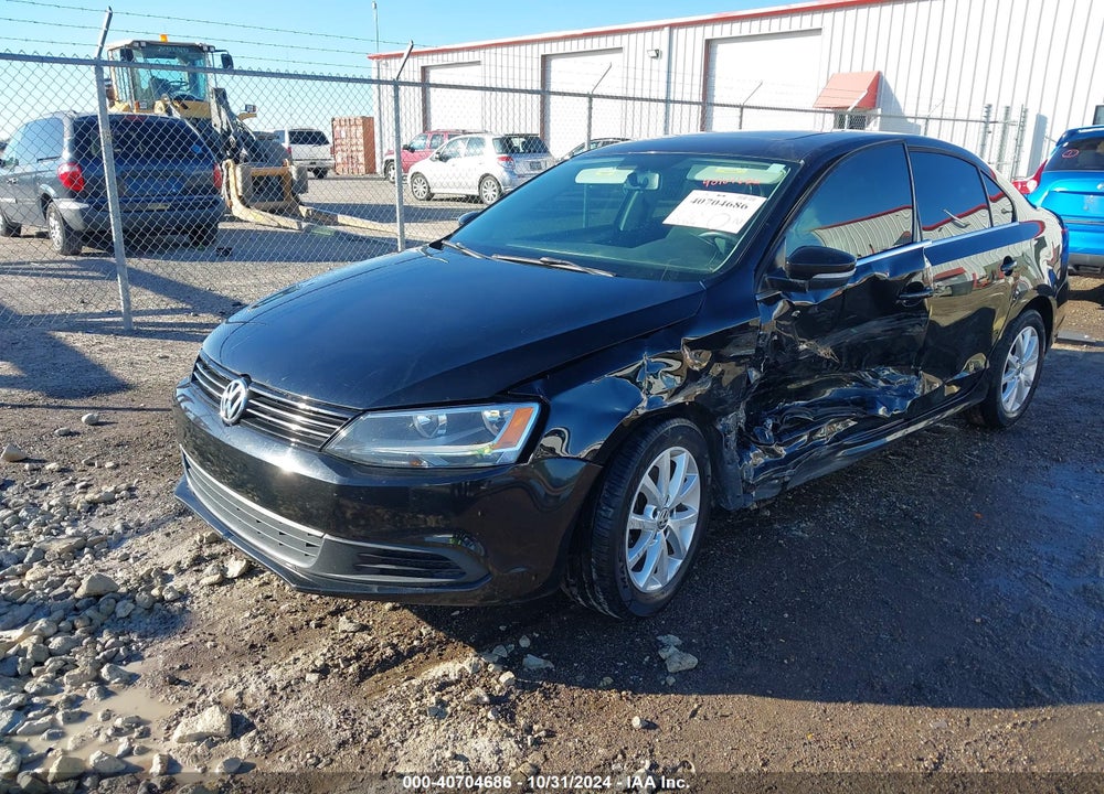2014 VOLKSWAGEN JETTA 1.8T SE VIN: 3VWB17AJ6EM363264