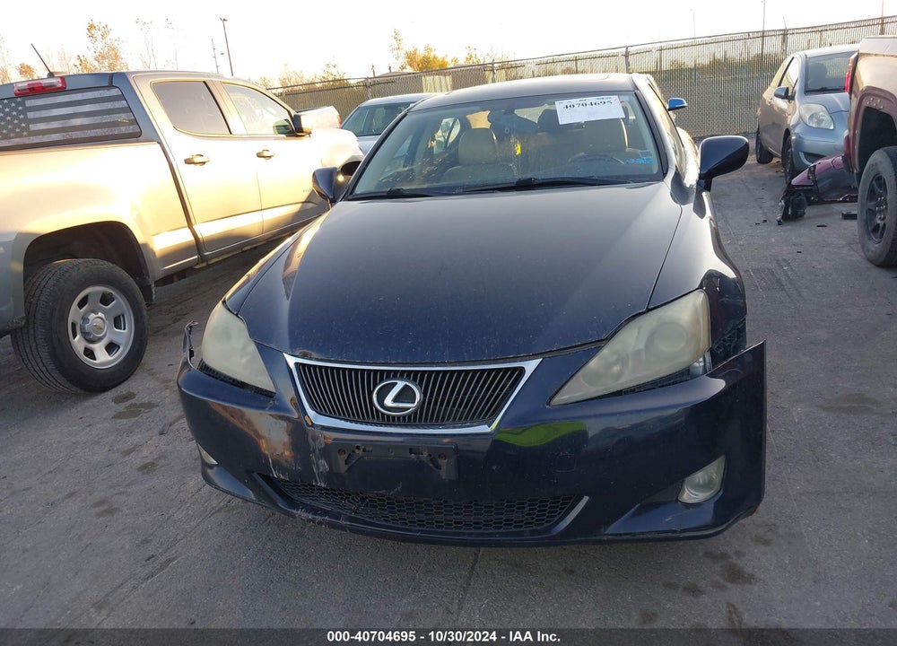 2008 LEXUS IS 250 VIN: JTHCK262685016311
