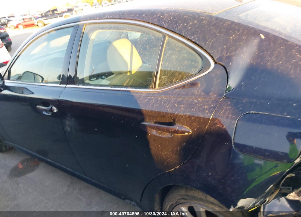 2008 LEXUS IS 250 VIN: JTHCK262685016311