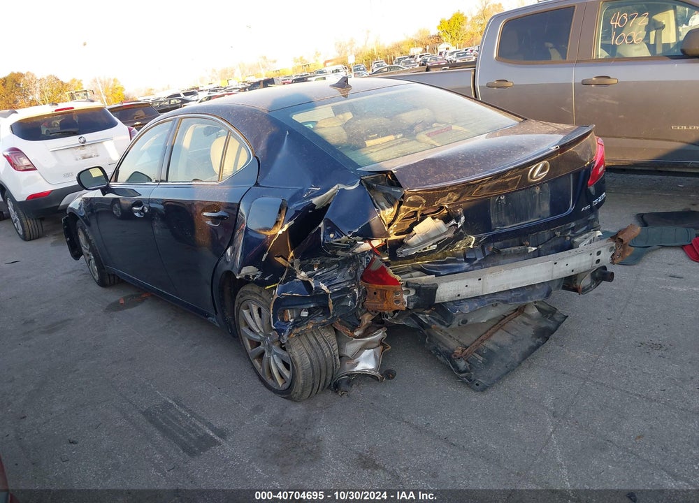 2008 LEXUS IS 250 VIN: JTHCK262685016311