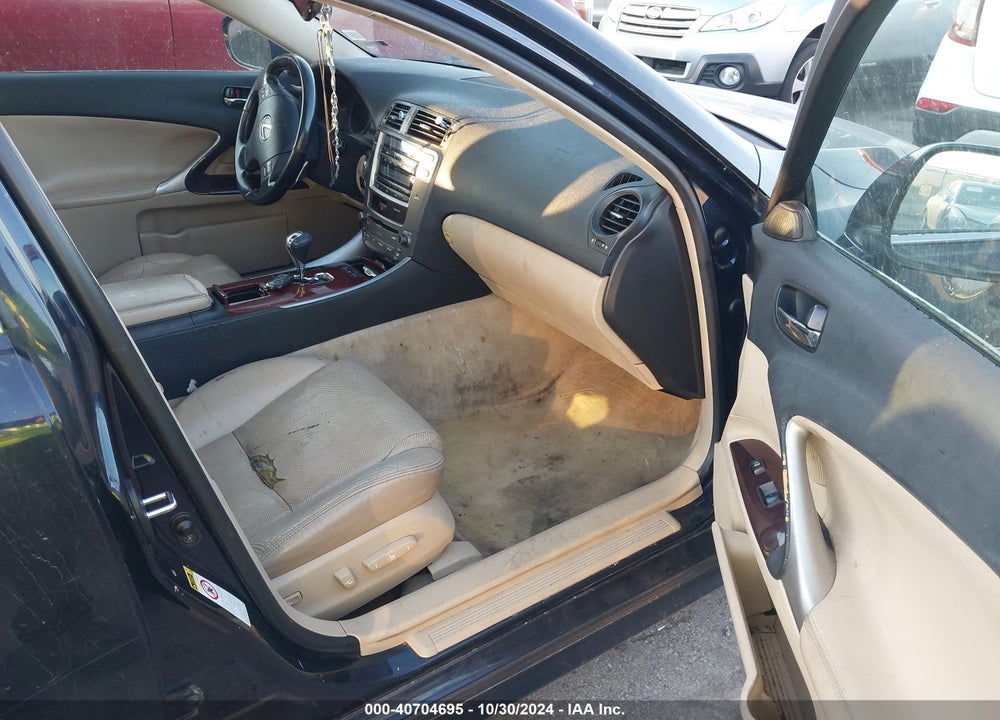 2008 LEXUS IS 250 VIN: JTHCK262685016311