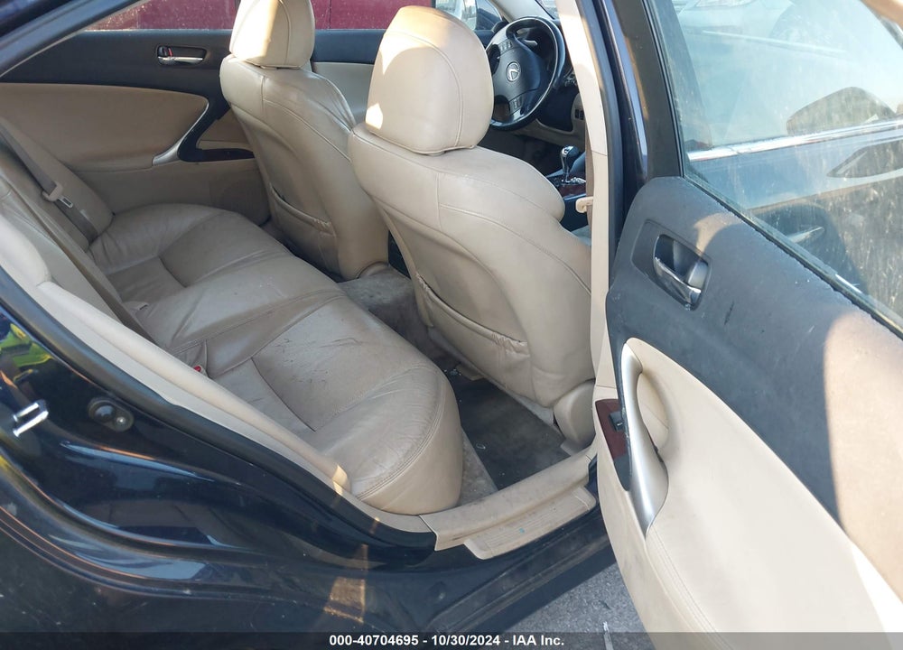 2008 LEXUS IS 250 VIN: JTHCK262685016311