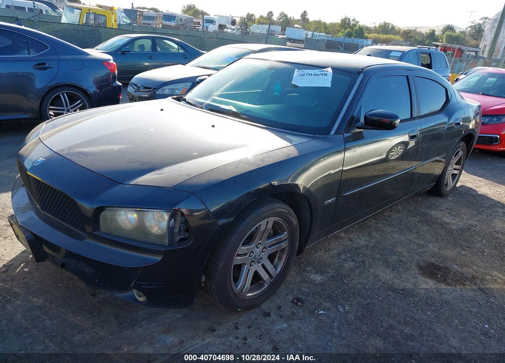 2006 DODGE CHARGER RT VIN: 2B3KA53H76H131890