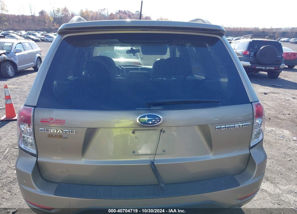 2009 SUBARU FORESTER 2.5X VIN: JF2SH63619H734053