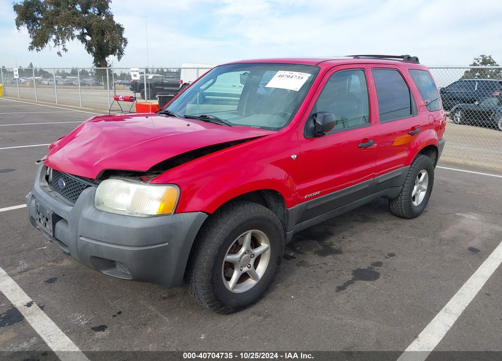 2001 FORD ESCAPE XLS VIN: 1FMYU01141KA66602