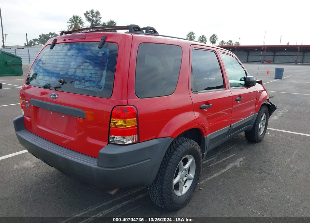 2001 FORD ESCAPE XLS VIN: 1FMYU01141KA66602