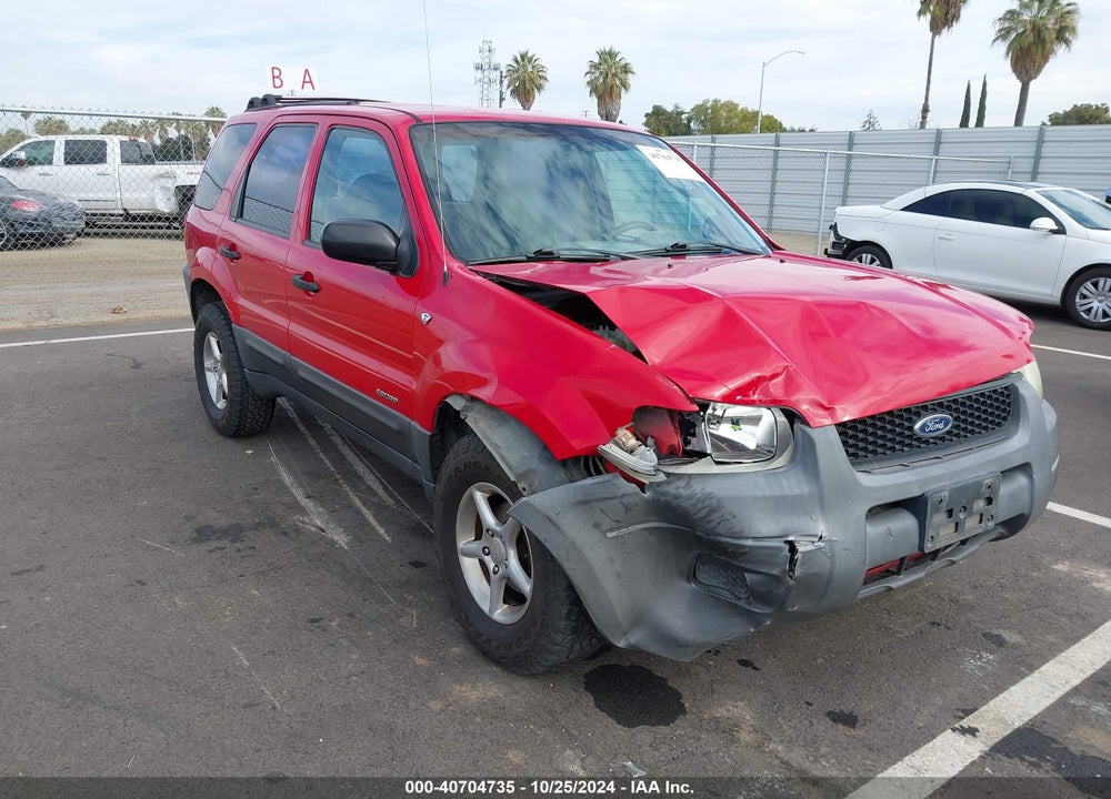2001 FORD ESCAPE XLS VIN: 1FMYU01141KA66602