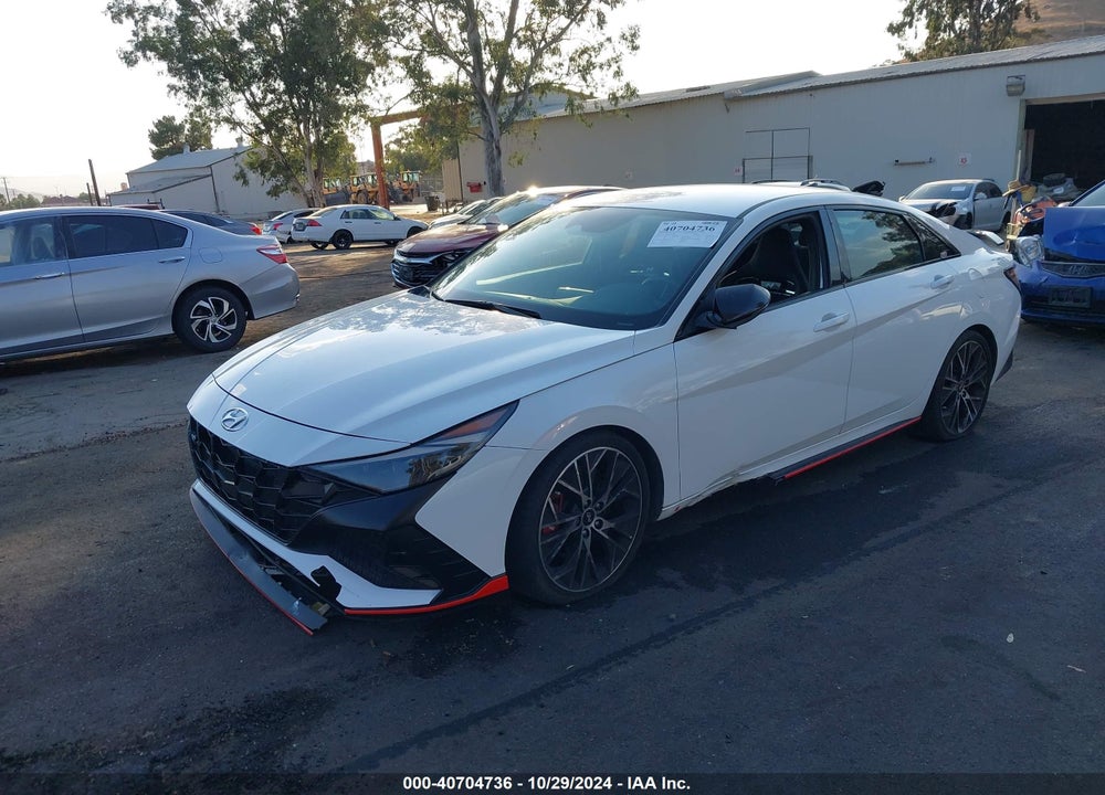 2023 HYUNDAI ELANTRA N VIN: KMHLW4AK6PU015202
