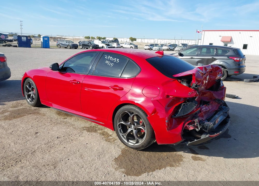 2020 ALFA ROMEO GIULIA TI SPORT CARBON RWD VIN: ZARFAMBN4L7637675