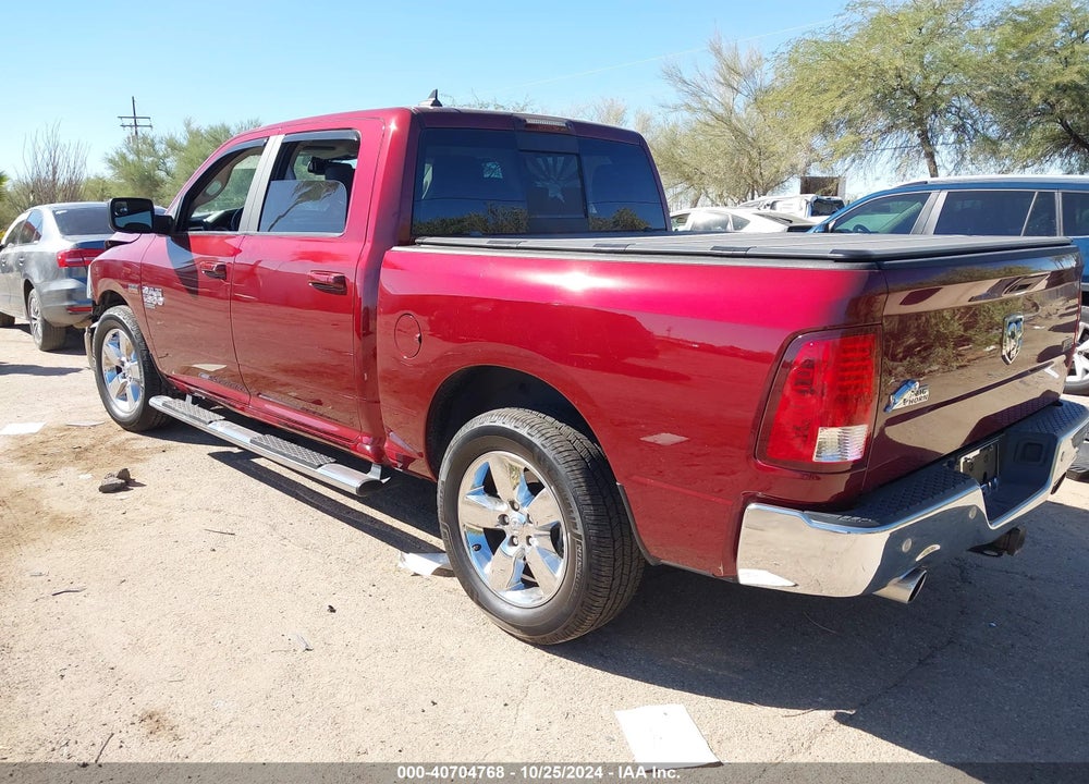 2019 RAM 1500 CLASSIC BIG HORN 4X2 5'7 BOX VIN: 1C6RR6LT8KS586810