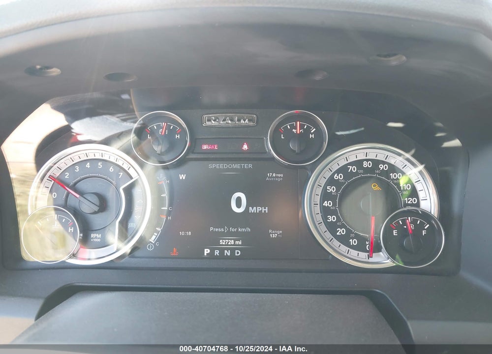 2019 RAM 1500 CLASSIC BIG HORN 4X2 5'7 BOX VIN: 1C6RR6LT8KS586810
