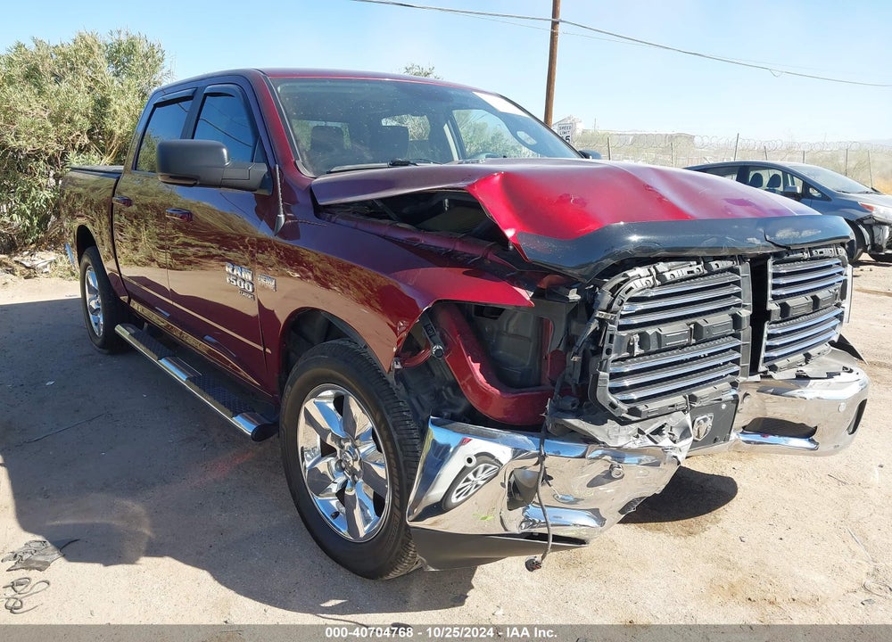 2019 RAM 1500 CLASSIC BIG HORN 4X2 5'7 BOX VIN: 1C6RR6LT8KS586810
