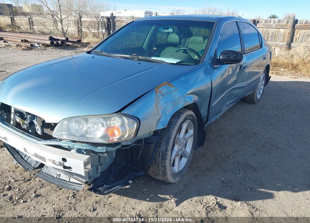 2002 NISSAN MAXIMA VIN: JN1DA31D82T430896