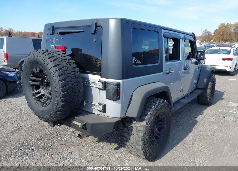 2009 JEEP WRANGLER UNLIMITED X VIN: 1J4GA39139L738812
