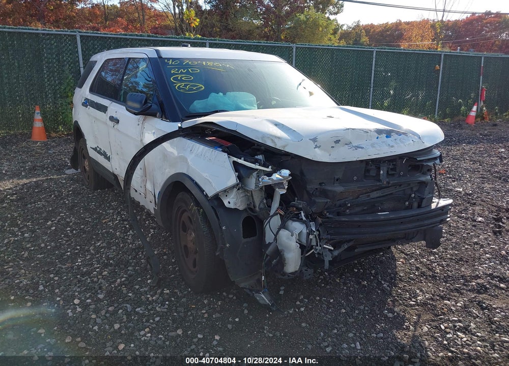 2018 FORD EXPLORER POLICE INTERCEPTOR VIN: 1FM5K8ARXJGC74998