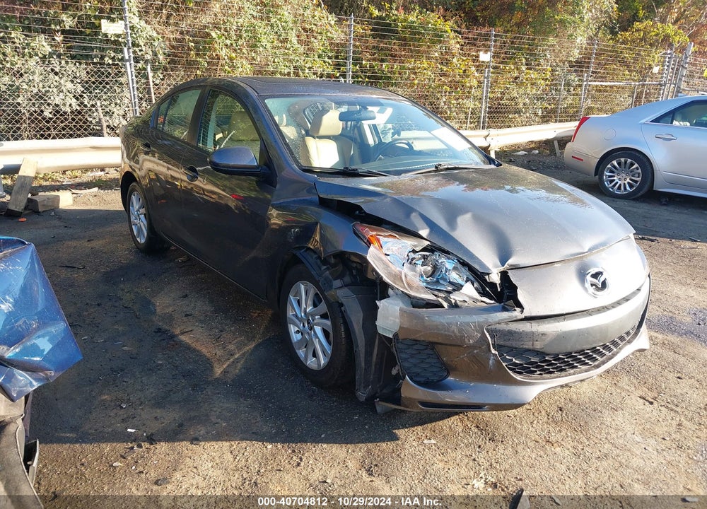 2013 MAZDA 3 I GRAND TOURING VIN: JM1BL1W7XD1780972