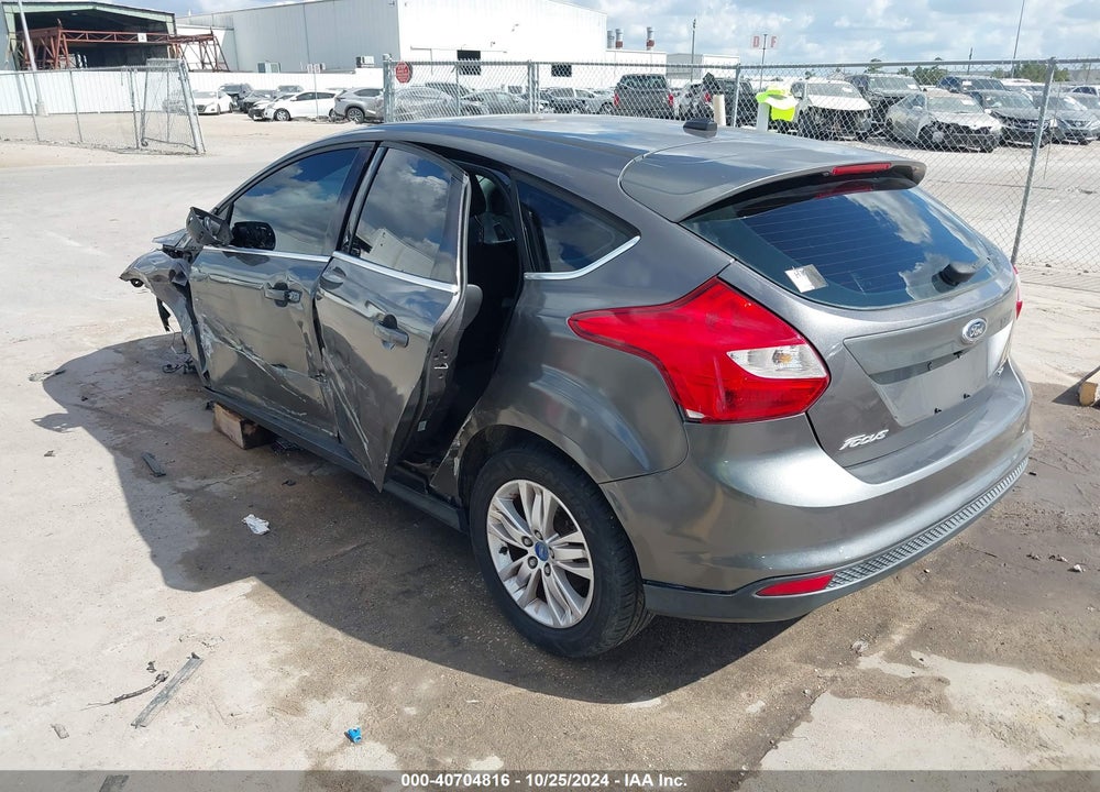 2012 FORD FOCUS SEL VIN: 1FAHP3M20CL274562