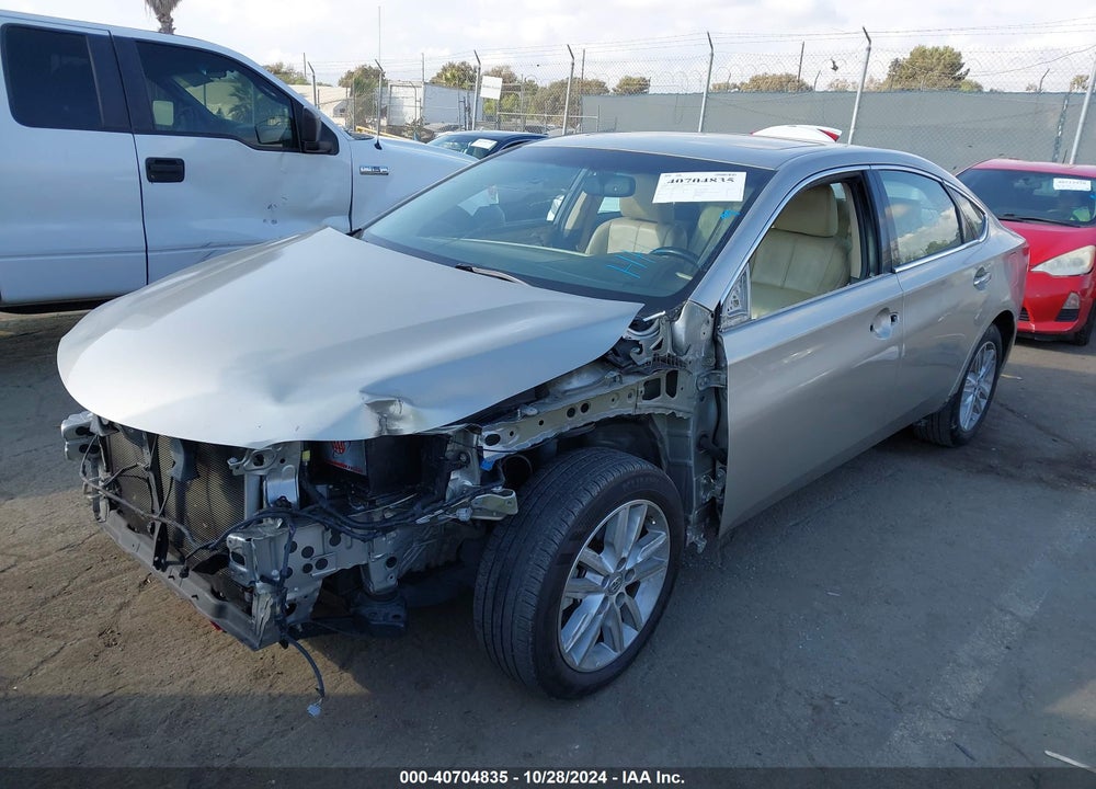 2014 TOYOTA AVALON XLE PREMIUM VIN: 4T1BK1EB8EU107179