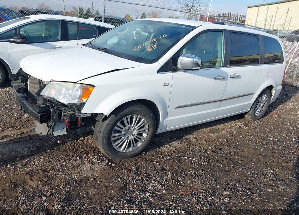 2014 CHRYSLER TOWN & COUNTRY TOURING-L 30TH ANNIVERSARY VIN: 2C4RC1CG2ER300777
