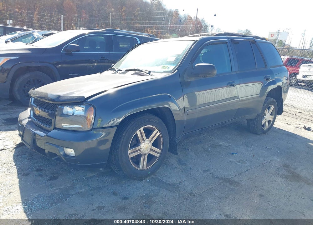 2007 CHEVROLET TRAILBLAZER LT VIN: 1GNDT13S972285444