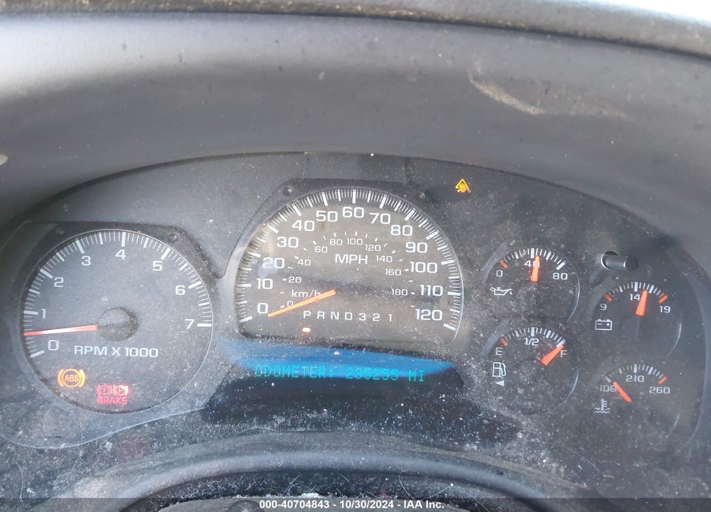 2007 CHEVROLET TRAILBLAZER LT VIN: 1GNDT13S972285444