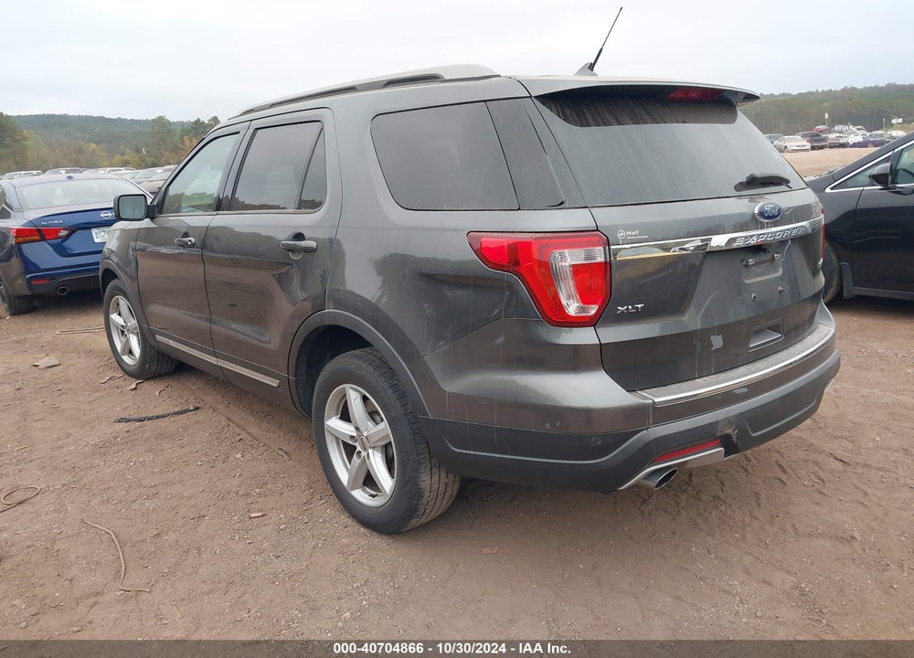 2018 FORD EXPLORER XLT VIN: 1FM5K7DH3JGB27645