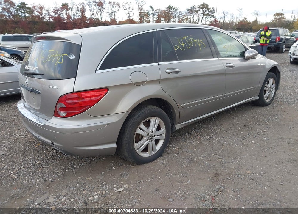 2009 MERCEDES-BENZ R 350 4MATIC VIN: 4JGCB65E59A094121