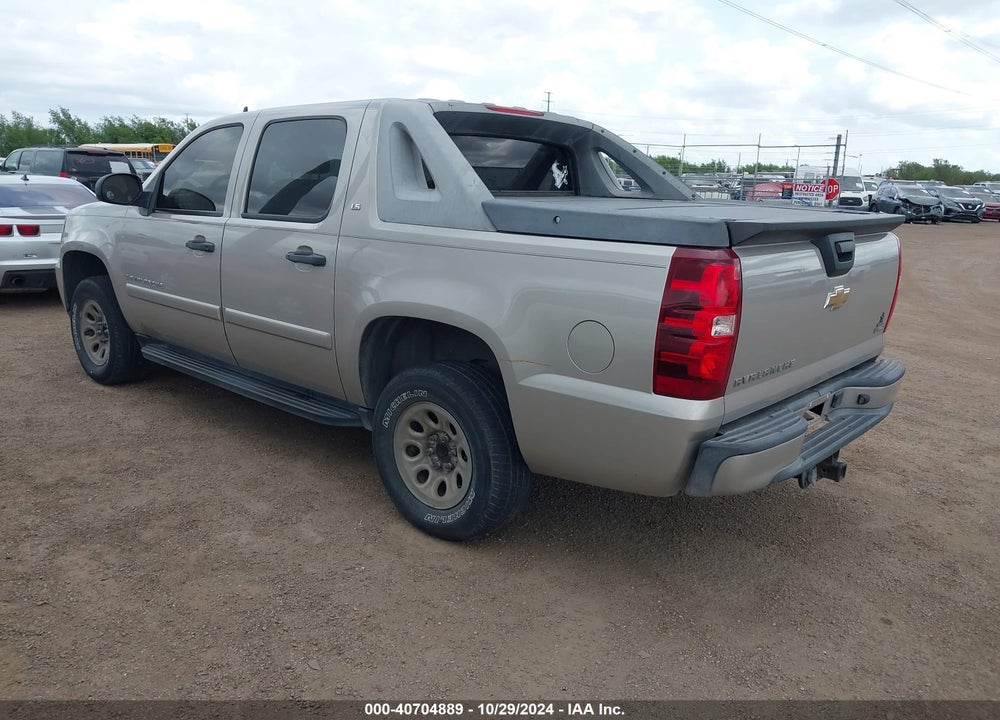 2008 CHEVROLET AVALANCHE 1500 LS VIN: 3GNEC12088G212322