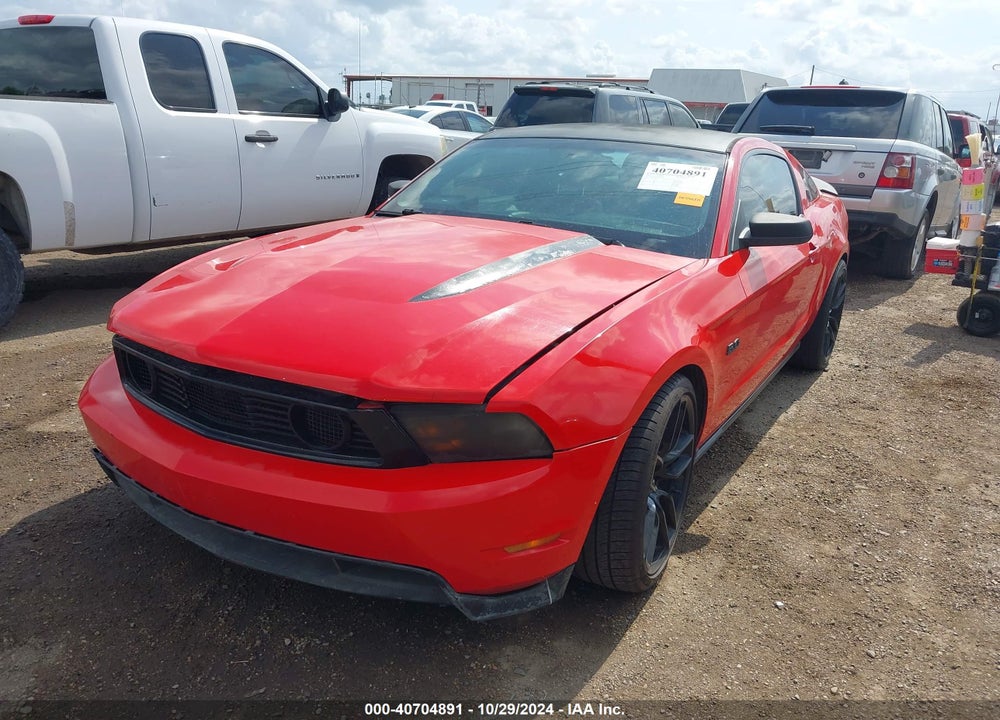 2011 FORD MUSTANG GT PREMIUM VIN: 1ZVBP8CF9B5151862