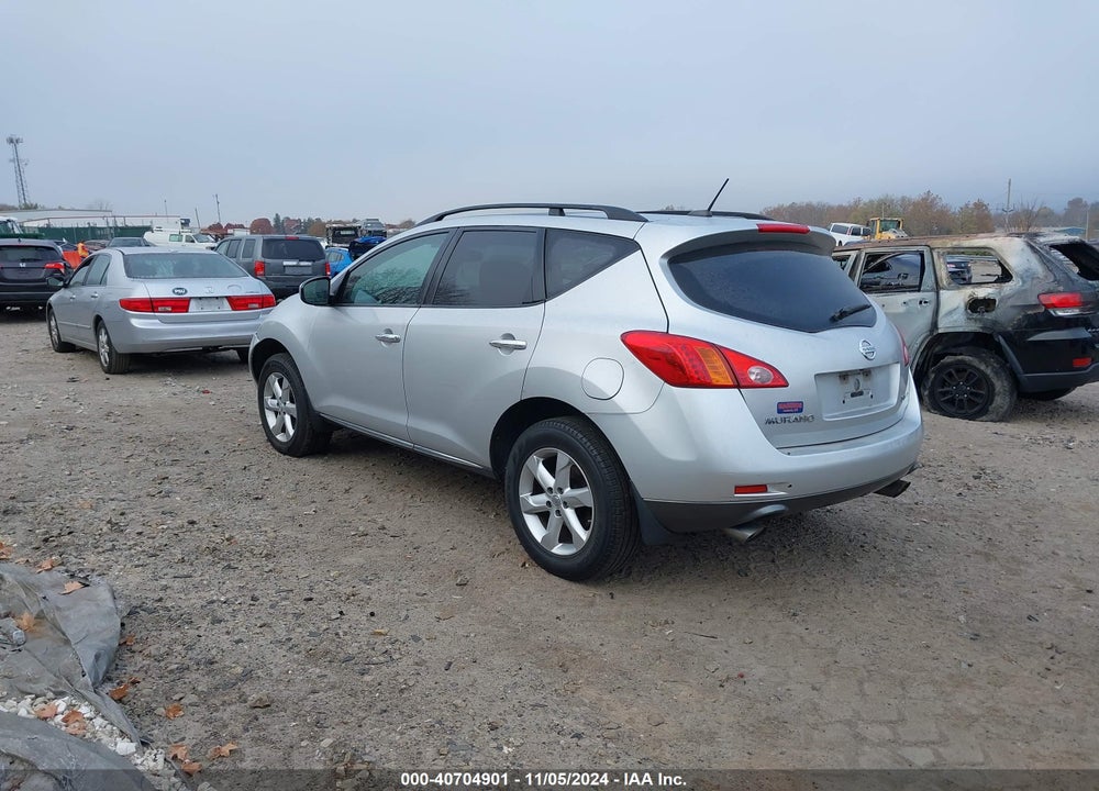 2010 NISSAN MURANO SL VIN: JN8AZ1MW2AW115314