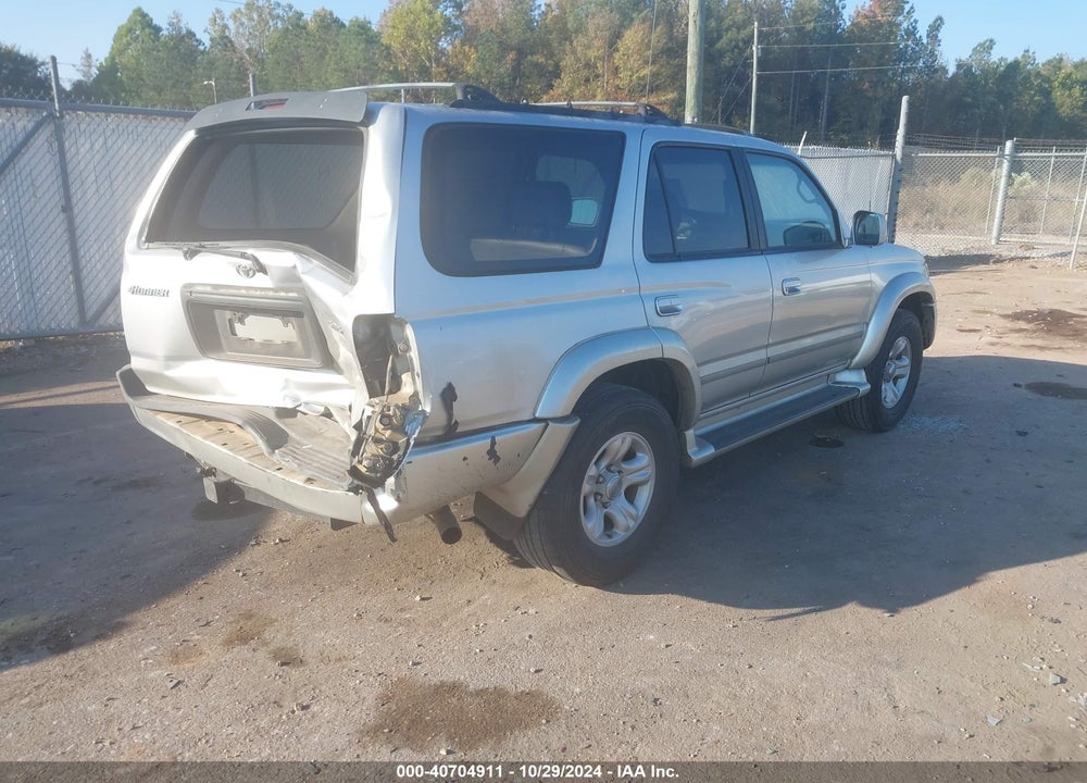 2001 TOYOTA 4RUNNER SR5 VIN: JT3GN86R810199034