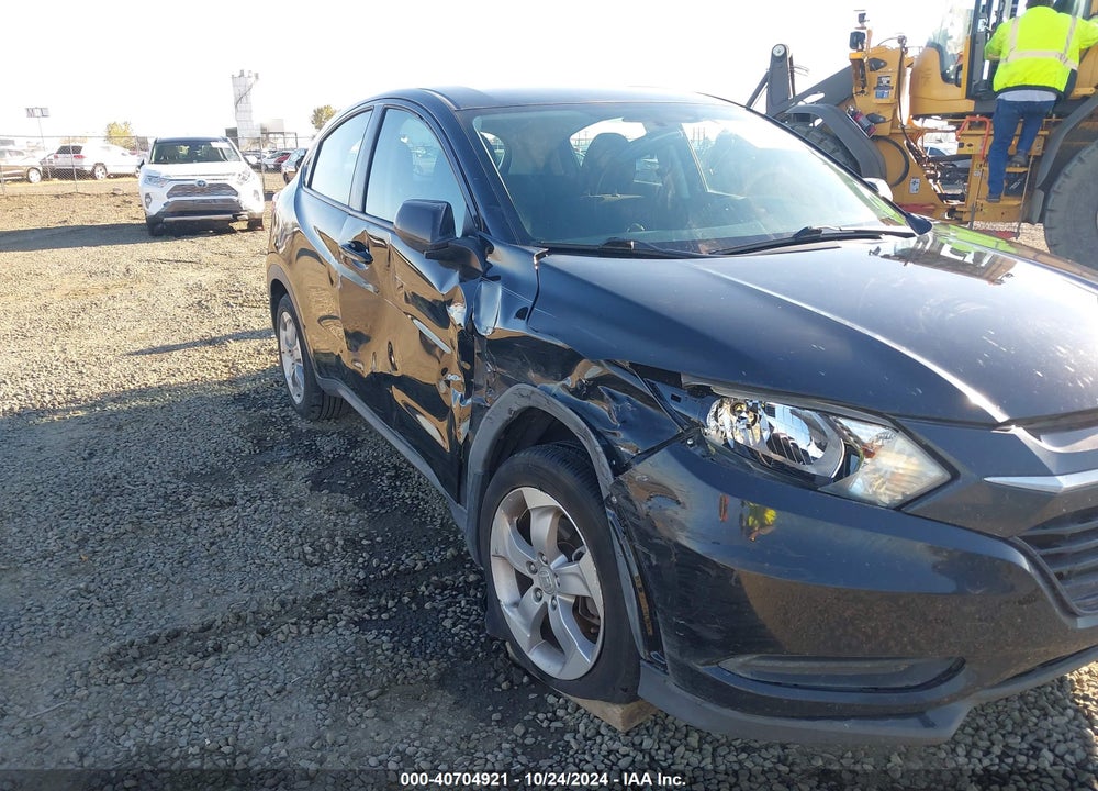 2016 HONDA HR-V LX VIN: 3CZRU5H35GM714893