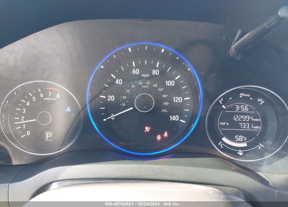 2016 HONDA HR-V LX VIN: 3CZRU5H35GM714893