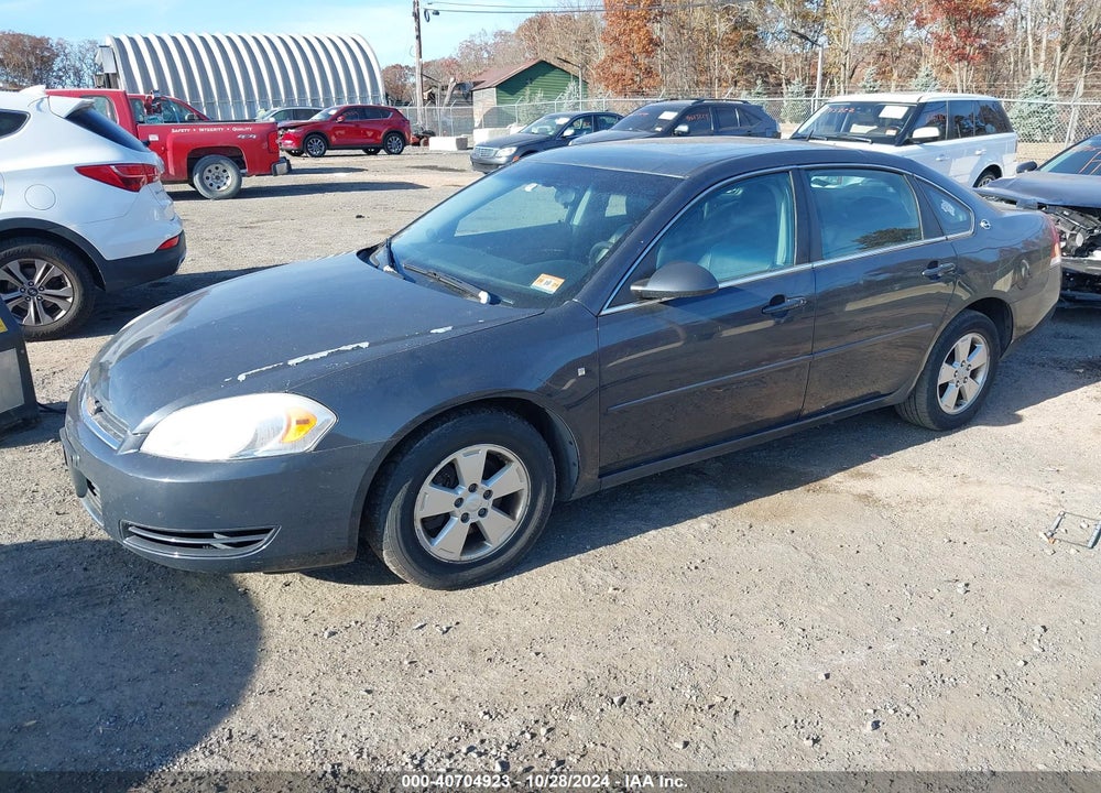 2008 CHEVROLET IMPALA LT VIN: 2G1WT58N481223147