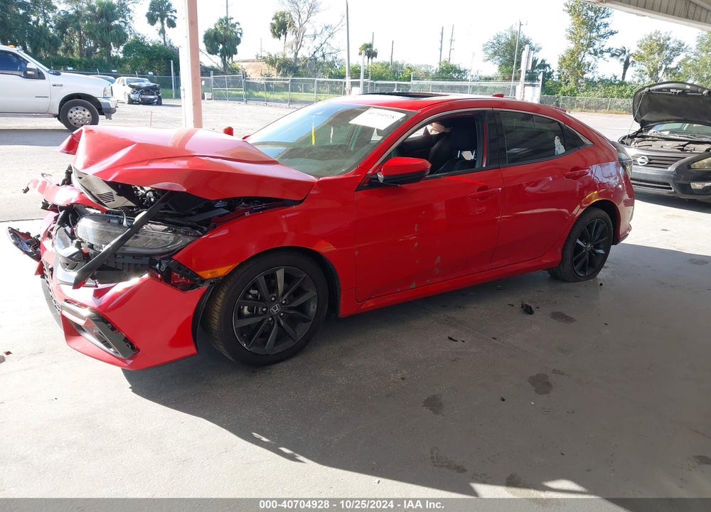 2021 HONDA CIVIC EX VIN: SHHFK7H65MU204644
