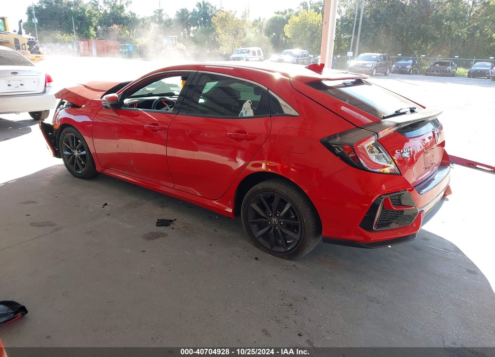 2021 HONDA CIVIC EX VIN: SHHFK7H65MU204644