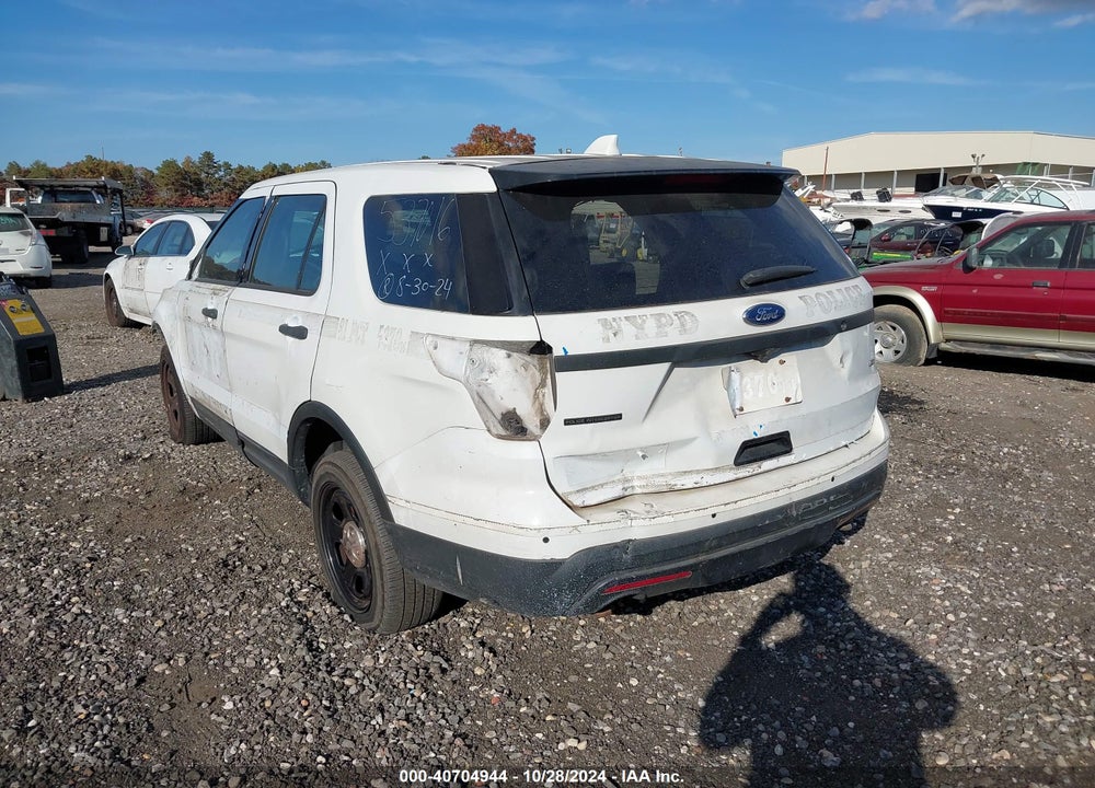 2016 FORD UTILITY POLICE INTERCEPTOR VIN: 1FM5K8AR5GGC37110